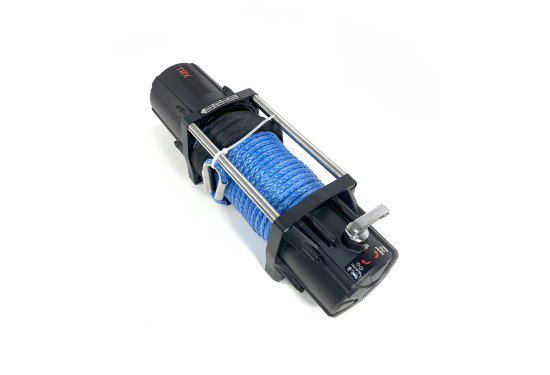 Лебедка электрическая 4REVO серии TRX 12V 9000 lbs / 4082 кг с синтетическим тросом