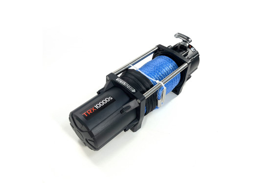 Лебедка электрическая 4REVO серии TRX 12V 10000 lbs / 4536 кг с синтетическим тросом