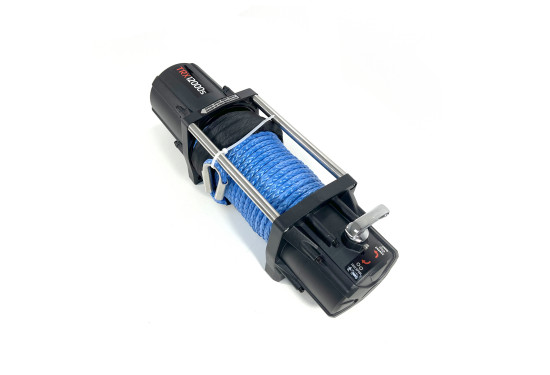 Лебедка электрическая 4REVO серии TRX 12V 12000 lbs / 5443 кг с синтетическим тросом