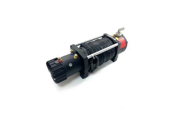 Лебедка электрическая 4REVO серии SRX 12V 13500 lbs / 6115 кг с синтетическим тросом