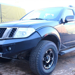 Силовые пороги АМЗ для Nissan Pathfinder R51 2004-2014