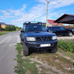 Бампер силовой передний АМЗ для Nissan Patrol Y61 1997-2004