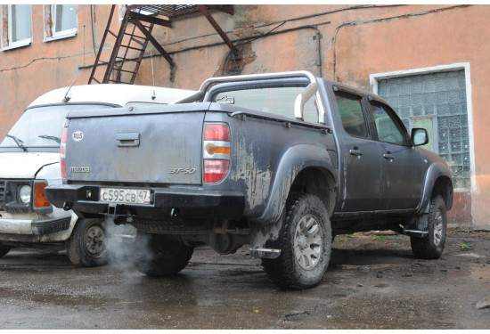 Бампер силовой задний АМЗ для Ford Ranger II 2006-2009