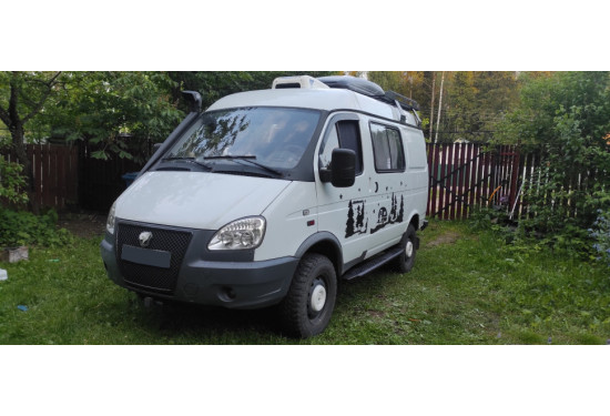 Силовые пороги АМЗ для ГАЗель Соболь 4х4 1998+ (подходят для увеличенных, пластиковых баков)