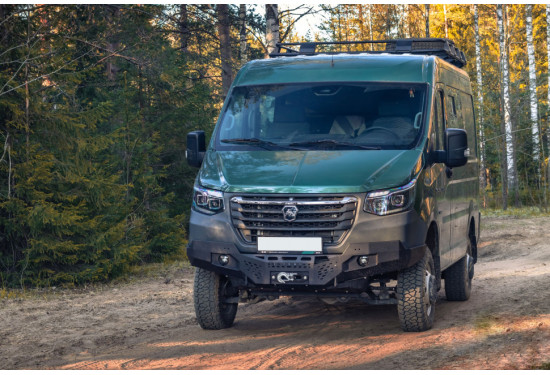 Бампер силовой передний АМЗ для ГАЗ Соболь НН 2023+