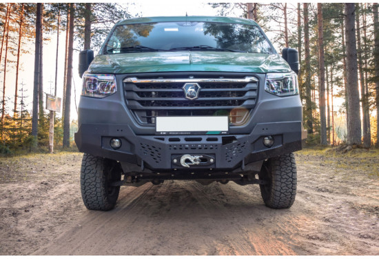 Бампер силовой передний АМЗ для ГАЗ Соболь НН 2023+