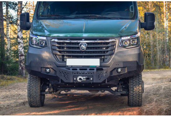 Бампер силовой передний АМЗ для ГАЗ Соболь НН 2023+