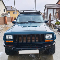Бампер силовой передний АМЗ для Jeep Cherokee XJ
