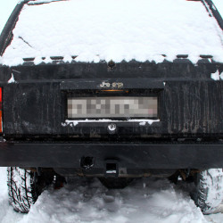 Бампер силовой задний АМЗ для Jeep Cherokee XJ