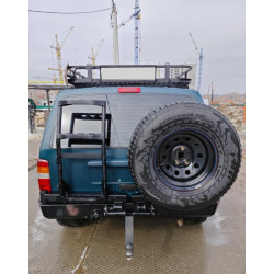 Бампер силовой задний АМЗ для Jeep Cherokee XJ