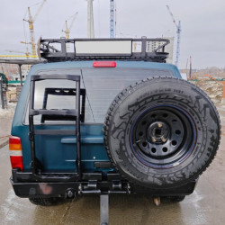 Бампер силовой задний АМЗ для Jeep Cherokee XJ