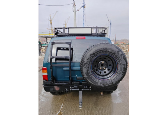 Бампер силовой задний АМЗ для Jeep Cherokee XJ