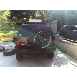 Бампер силовой задний АМЗ для Jeep Grand Cherokee ZJ 1991-1996