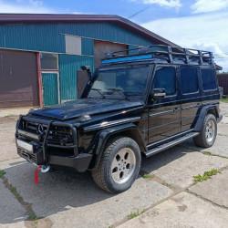Силовые пороги АМЗ для Mercedes Gelandewagen