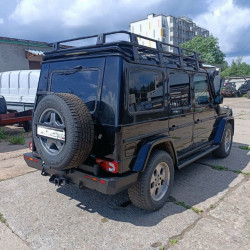 Бампер силовой задний АМЗ для Mercedes Gelandewagen