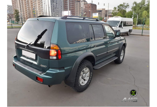 Силовые пороги АМЗ для Mitsubishi Montero Sport/Pajero Sport 1996-2009