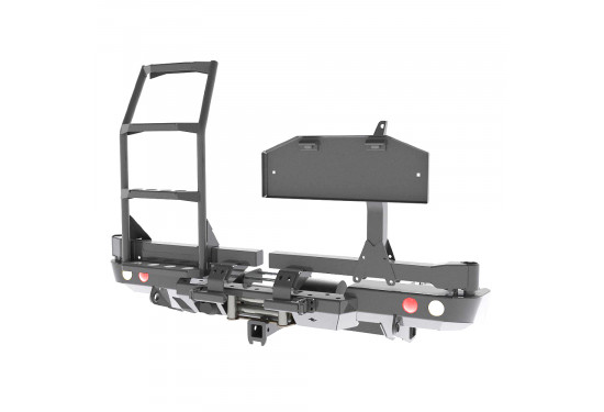 Бампер силовой задний АМЗ для Mitsubishi Montero Sport/Pajero Sport 1996-2009