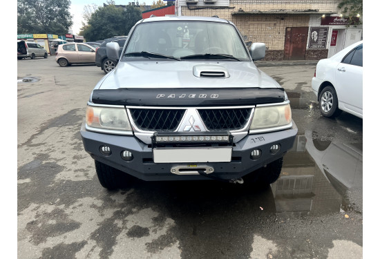 Бампер силовой передний АМЗ для Mitsubishi Montero Sport/Pajero Sport 1996-2009