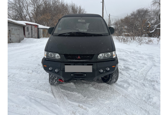 Бампер силовой передний АМЗ для Mitsubishi Delica 1994-2007