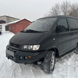 Бампер силовой передний АМЗ для Mitsubishi Delica 1994-2007