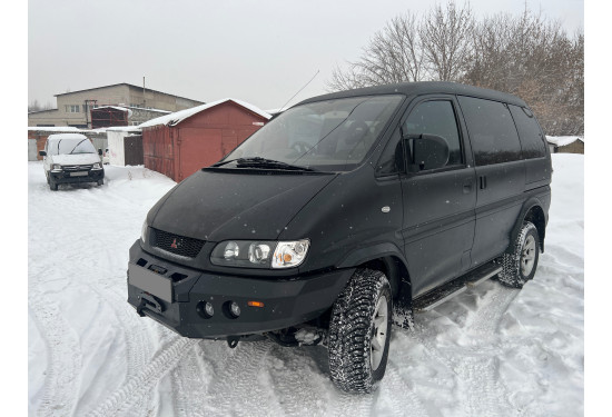 Бампер силовой передний АМЗ для Mitsubishi Delica 1994-2007