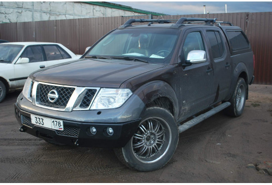 Бампер силовой передний АМЗ для Nissan Pathfinder R51/Navara D40 2004-2014