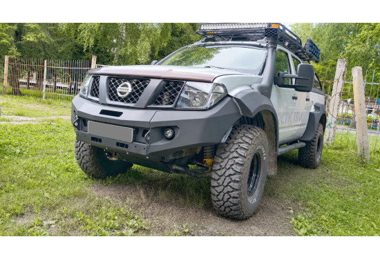 Бампер силовой передний АМЗ для Nissan Pathfinder R51/Navara D40 2004-2009