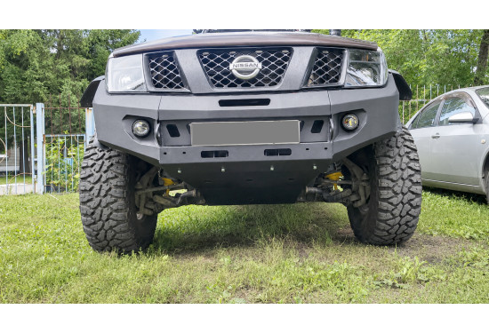 Бампер силовой передний АМЗ для Nissan Pathfinder R51/Navara D40 2004-2009