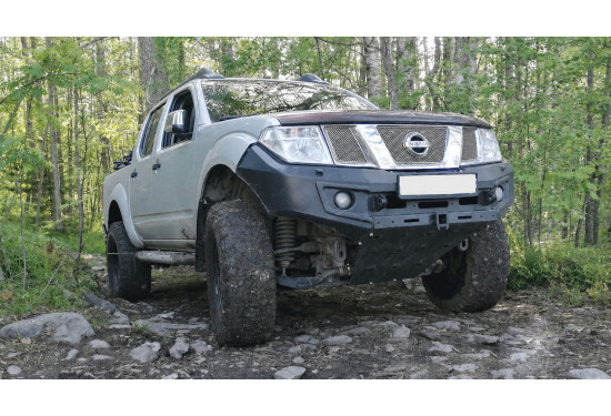 Бампер силовой передний АМЗ для Nissan Pathfinder R51/Navara D40 2004-2009