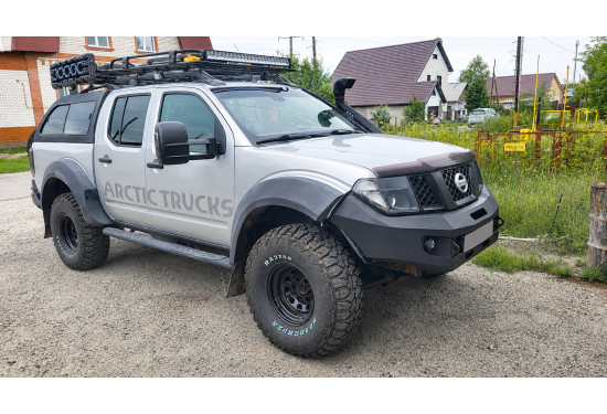 Бампер силовой передний АМЗ для Nissan Pathfinder R51/Navara D40 2004-2009