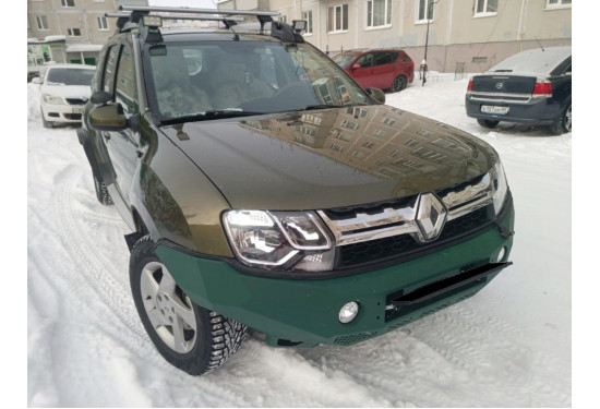 Бампер силовой передний АМЗ для Renault Duster