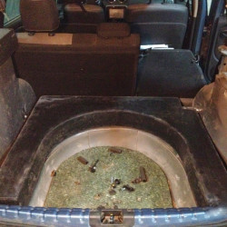 Дополнительный полиэтиленовый топливный бак 25 л для Renault Duster 2010+ и Nissan Terrano 2014+