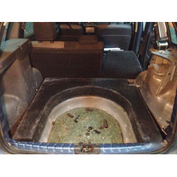 Дополнительный полиэтиленовый топливный бак 25 л для Renault Duster 2010+ и Nissan Terrano 2014+