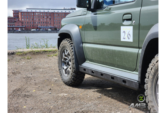 Силовая защита порогов АМЗ для Suzuki Jimny 2018+