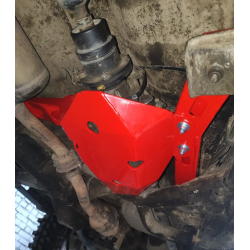 Защита раздаточной коробки Suzuki Jimny 2018+ с усиленными кронштейнами крепления