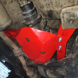 Защита раздаточной коробки Suzuki Jimny 2018+ с усиленными кронштейнами крепления