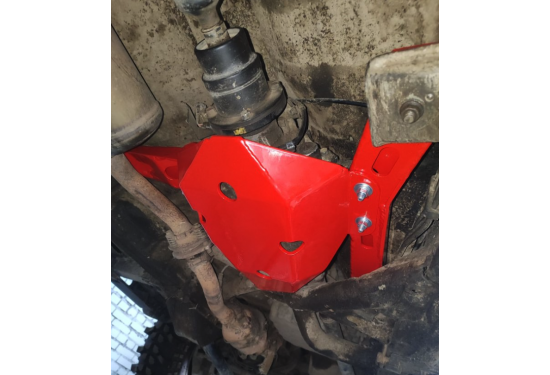 Защита раздаточной коробки Suzuki Jimny 2018+ с усиленными кронштейнами крепления