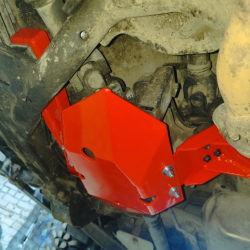 Защита раздаточной коробки Suzuki Jimny 2018+ с усиленными кронштейнами крепления