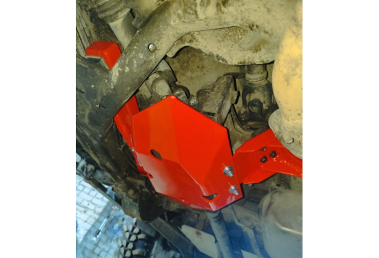 Защита раздаточной коробки Suzuki Jimny 2018+ с усиленными кронштейнами крепления