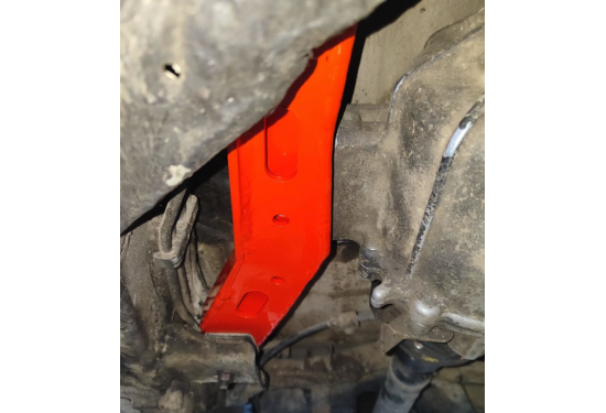 Защита раздаточной коробки Suzuki Jimny 2018+ с усиленными кронштейнами крепления