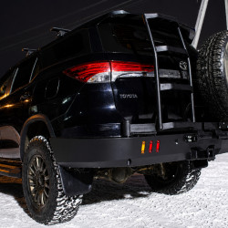 Бампер силовой задний АМЗ для Toyota Fortuner 2015-2020