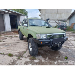 Бампер силовой передний АМЗ для Toyota Hilux 1988-1997 (передняя рессорная подвеска)