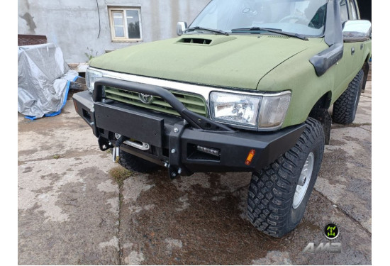 Бампер силовой передний АМЗ для Toyota Hilux 1988-1997 (передняя рессорная подвеска)