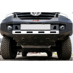 Бампер силовой передний АМЗ для Toyota Fortuner 2015-2020 с листом защиты радиатора