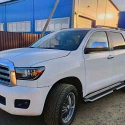 Силовые пороги АМЗ для Toyota Sequoia 2007-2017
