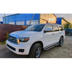 Силовые пороги АМЗ для Toyota Sequoia 2007-2017