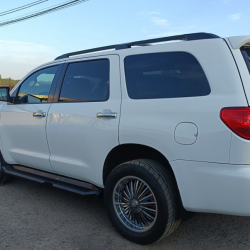 Силовые пороги АМЗ для Toyota Sequoia 2007-2017