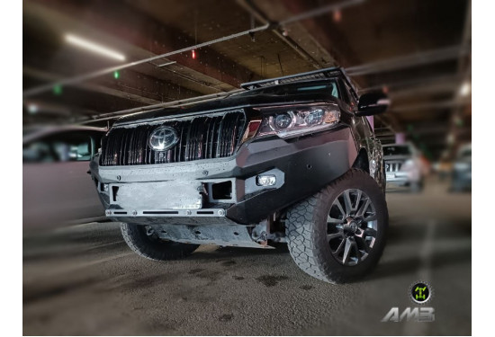 Бампер силовой передний АМЗ для Toyota Land Cruiser Prado 150 2017-2023