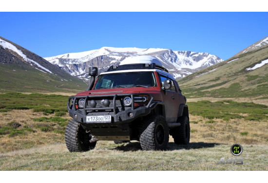 Бампер силовой передний АМЗ для Toyota FJ Cruiser