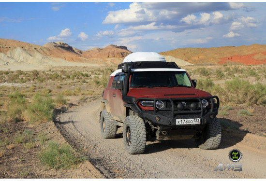 Бампер силовой передний АМЗ для Toyota FJ Cruiser